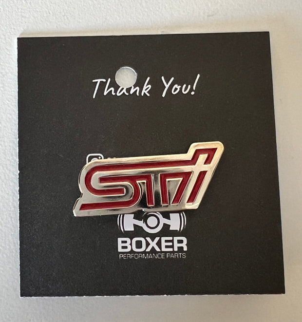 STI Logo Pin