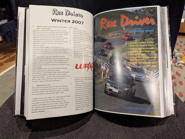 WRXSA Rex Driver 25th Anniversary Edition