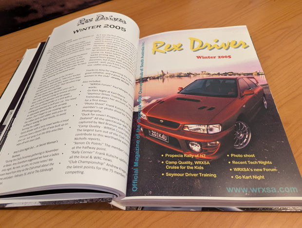 WRXSA Rex Driver 25th Anniversary Edition
