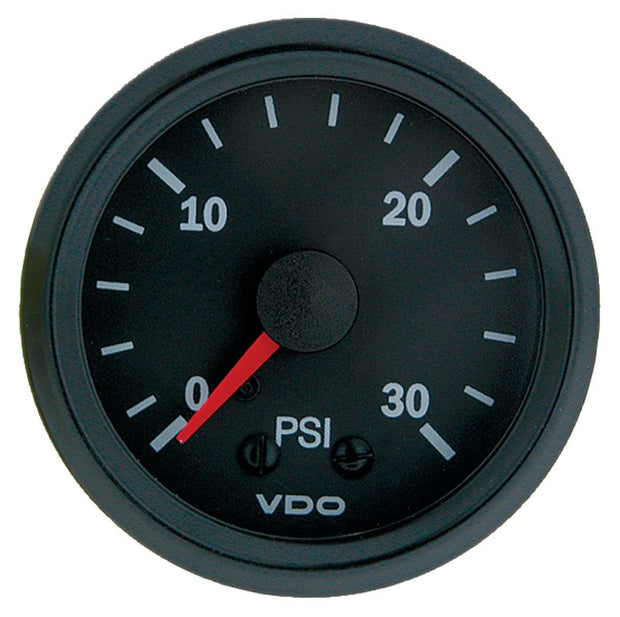 VDO 52mm Boost Pressure Gauge Mechanical 0-30 PSI