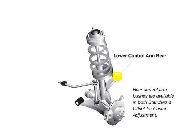 Whiteline W53353 Front Control Arm Lower Inner Rear Bushing
