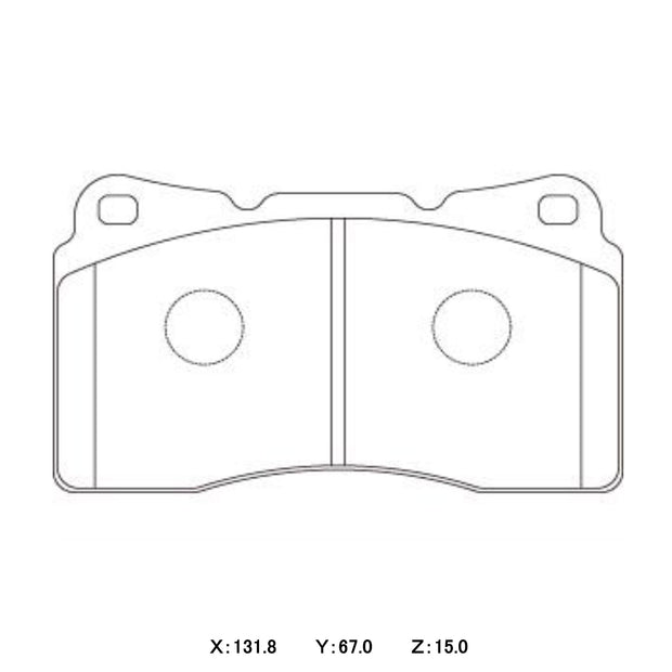 Winmax WMP370 Front Pads 01-17 STI