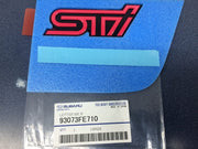 Genuine Subaru STI Decal #93073FE710