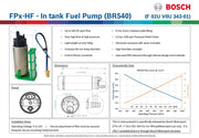 Bosch Motorsport BR540 Fuel Pump