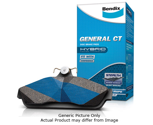 Bendix DB1803GCT Rear Brake Pads 08-14 WRX 08-18 Forester XT 03-14 Liberty 03-09 Outback 86 GT