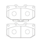 DBA DB1170 Front Brake Pads 99-00 STI 99-07 WRX  03-07 Forester XT