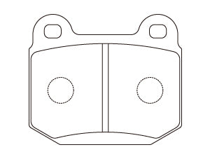 Dixcel Type Z Rear Brake Pad Brembo STI