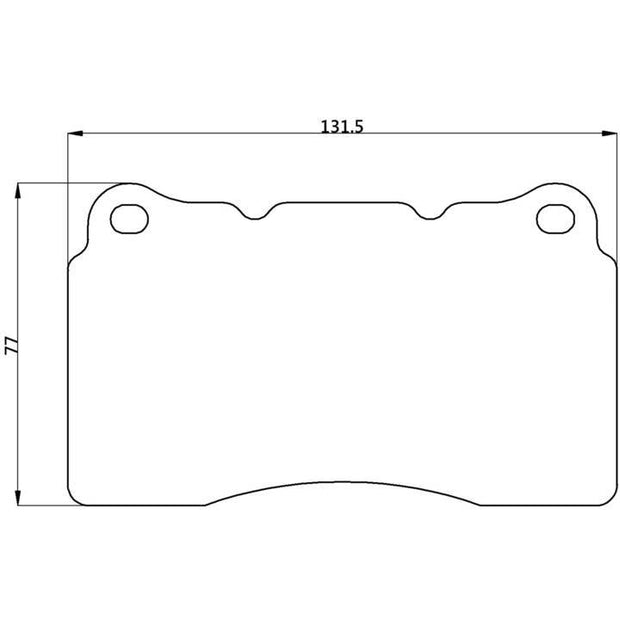Dixcel Type Z Front Brake Pad Brembo STI
