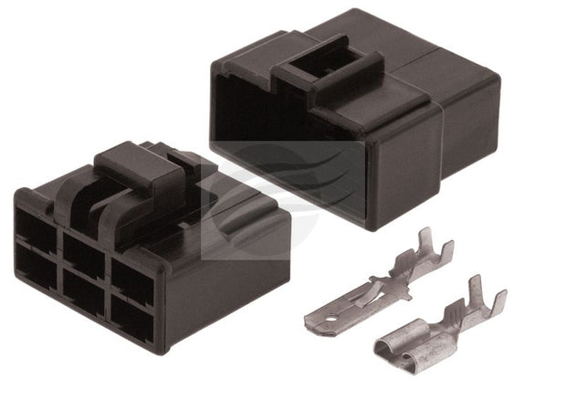 Black Connector Housing Kit Male & Female With Terminals