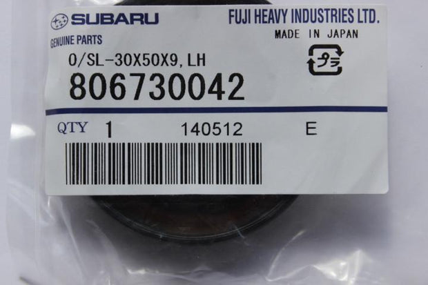 Genuine Subaru Drive Shaft Seal LH #806730042