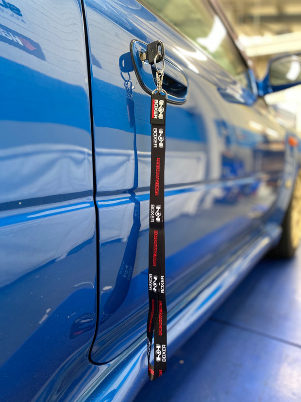 Boxer Performance Parts Lanyard & Key Ring Combo