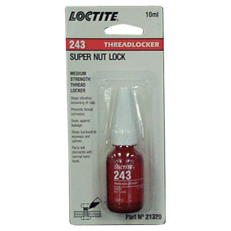 Loctite 243 Blue Medium Strengh Threadlocker