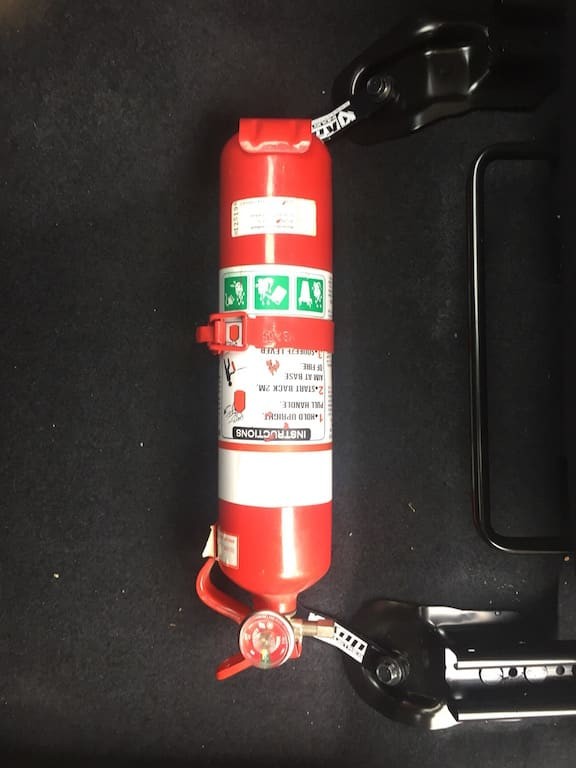 Kap Industries Fire Extinguisher Bracket XV (Early Model)