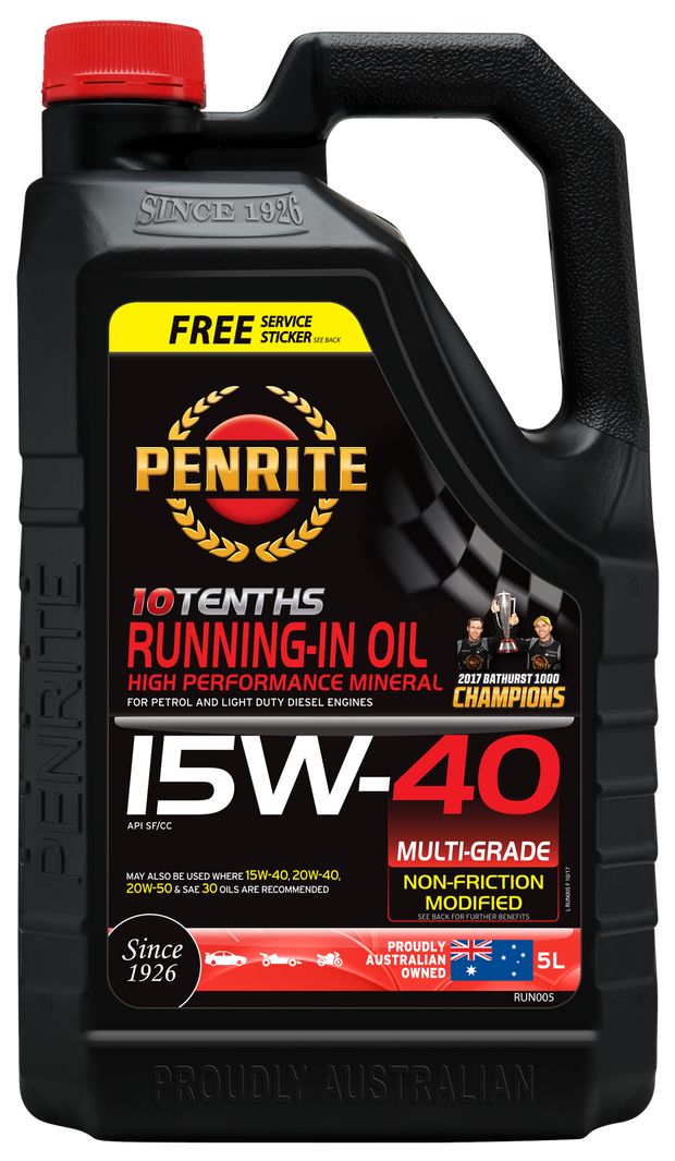 Perite 10 Tenths Running In Oil 15W 40 5L