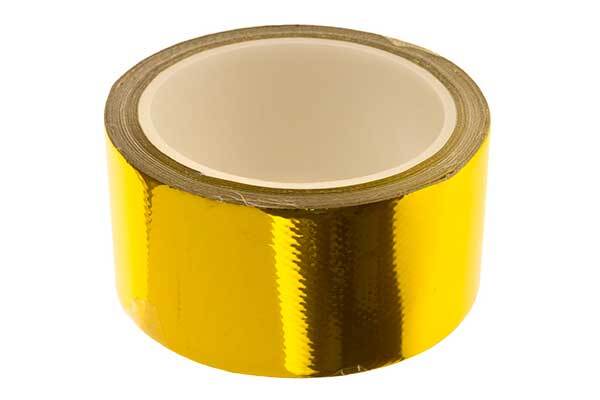 Raceworks Gold Heat Shield Tape Self Adhesive 2" X 30Ft