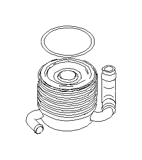 Genuine Subaru Oil Cooler O'Ring #21370KA001