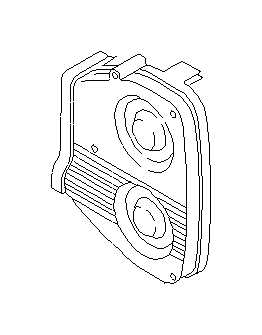 Genuine Subaru Front Timing Cover LH #13574AA094
