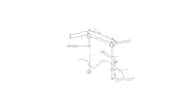 Genuine Subaru Cross Over Pipe O'Ring #806933080