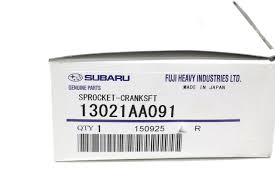 Genuine Subaru Crankshaft Toothed Sprocket #13021AA091